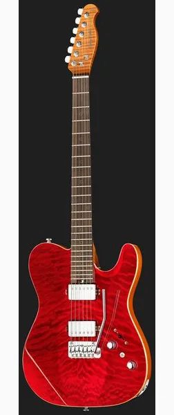 Harley Benton Fusion-T II HH RW QRB, yksityiskohta 2