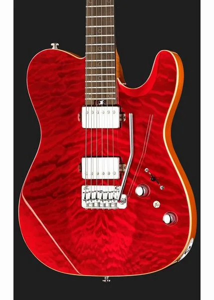 Harley Benton Fusion-T II HH RW QRB, yksityiskohta 4
