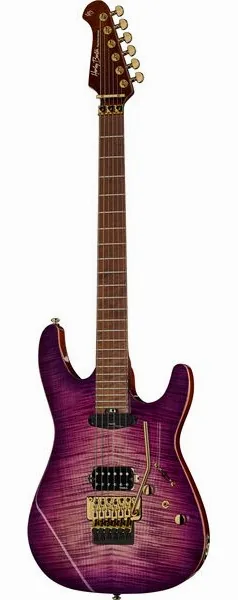 Harley Benton Guitar MAX Fusion Signature PF edestä
