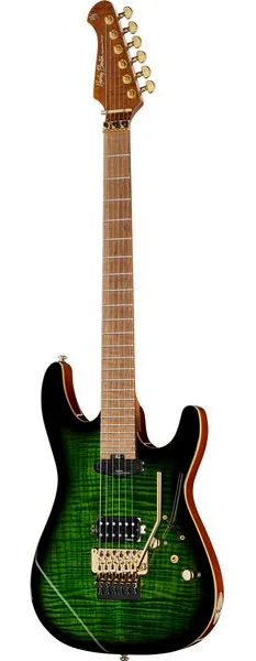 Harley Benton Guitar MAX Fusion Signature EF edestä