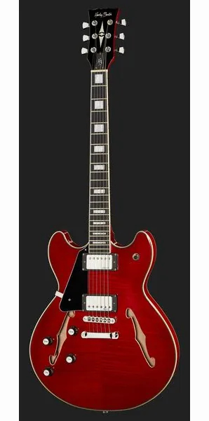 Harley Benton HB-35Plus LH Cherry w/Bag, yksityiskohta 2