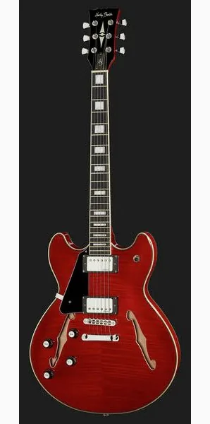 Harley Benton HB-35Plus LH Cherry, yksityiskohta 2