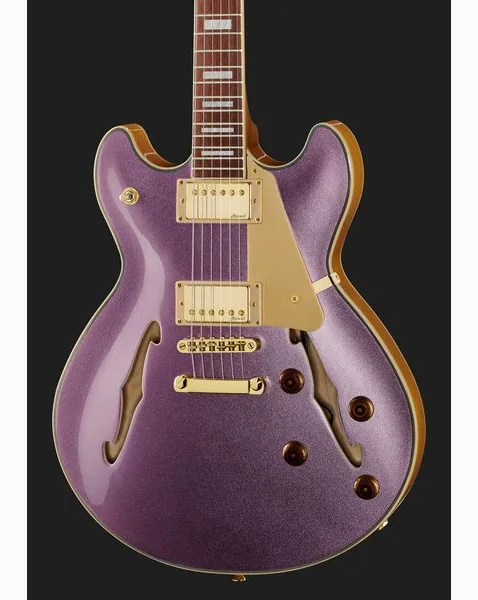 Harley Benton HB-35Plus Metallic Plum w/Bag, yksityiskohta 4