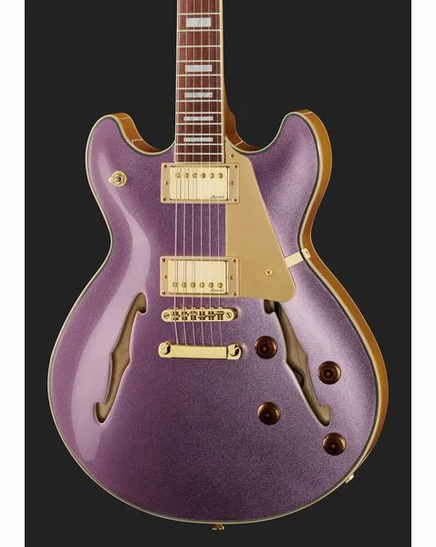 Harley Benton HB-35Plus Metallic Plum, yksityiskohta 4