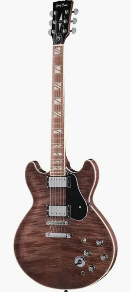 Harley Benton HB-35Plus Rotary TBK edestä