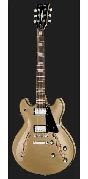 Harley Benton HB-35Plus Shoreline Gold, yksityiskohta 2