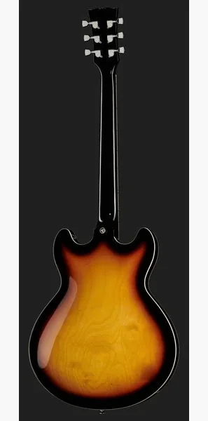 Harley Benton HB-35Plus Vintage Burst, yksityiskohta 3
