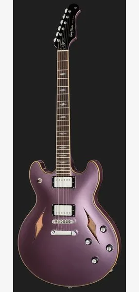 Harley Benton HB-35TL Tesla Burgundy, yksityiskohta 2