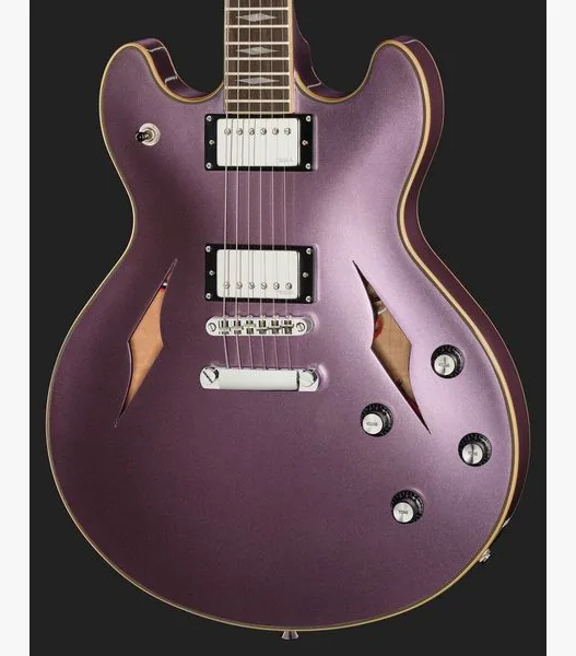 Harley Benton HB-35TL Tesla Burgundy, yksityiskohta 4