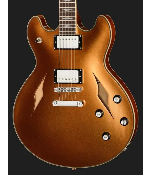 Harley Benton HB-35TL Tesla Golden Mist, yksityiskohta 4