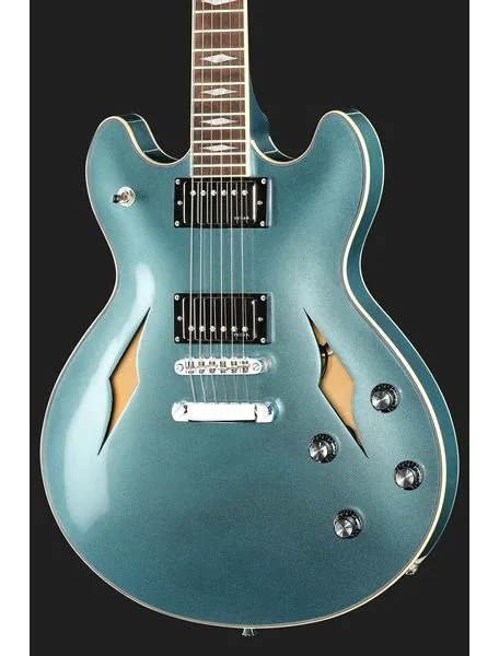 Harley Benton HB-35TL Tesla Pelham Blue, yksityiskohta 4