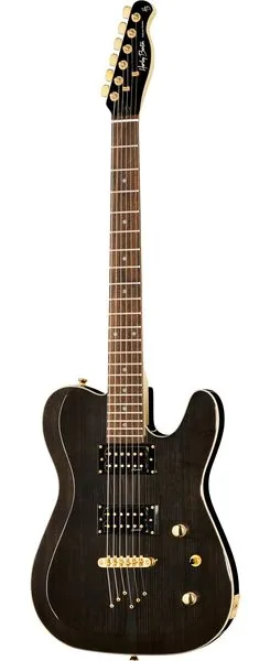 Harley Benton TE-40 TBK Deluxe Series edestä