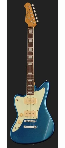 Harley Benton JA-60CC LH Lake Placid Blue, yksityiskohta 2