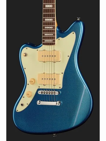 Harley Benton JA-60CC LH Lake Placid Blue, yksityiskohta 4