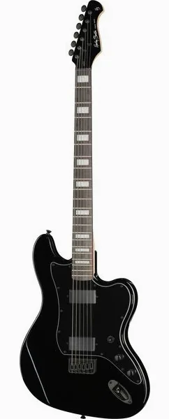 Harley Benton JA-Baritone HH BK edestä