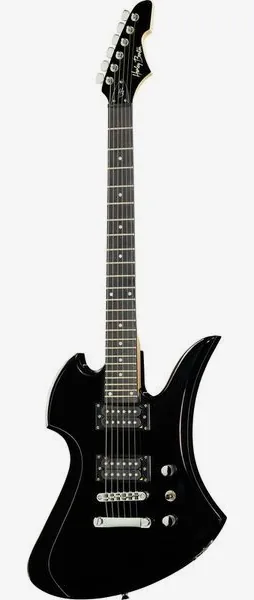 Harley Benton MB-20BK Rock Series edestä