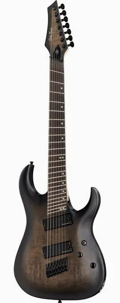 Harley Benton MultiScale-7 BBB edestä