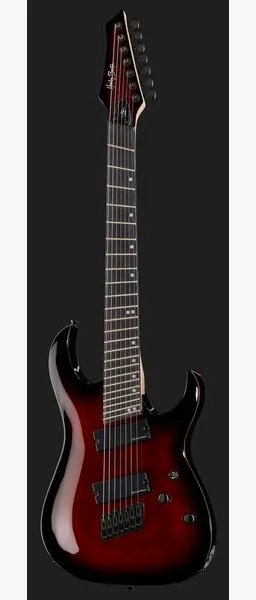 Harley Benton MultiScale-7 TPB, yksityiskohta 2