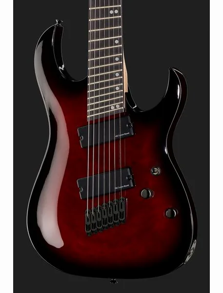 Harley Benton MultiScale-7 TPB, yksityiskohta 4