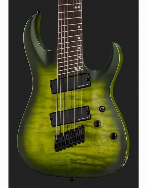 Harley Benton MultiScale-8 QEB, yksityiskohta 4