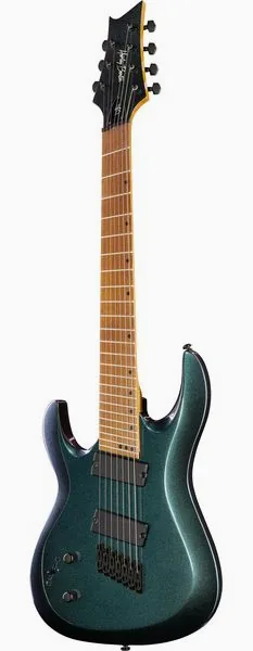 Harley Benton R-457FFB LH Roasted Multiscale edestä