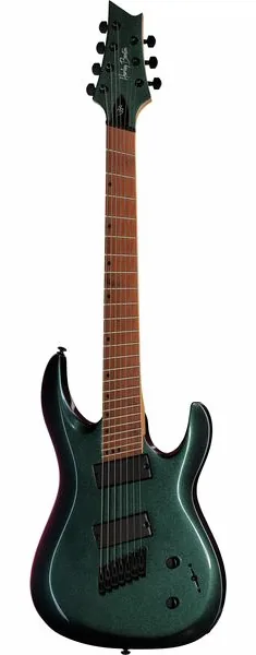 Harley Benton R-457FFB Roasted MultiScale edestä