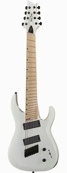 Harley Benton R-458MN WH MultiScale edestä