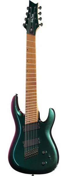 Harley Benton R-458FFB Roasted MultiScale edestä