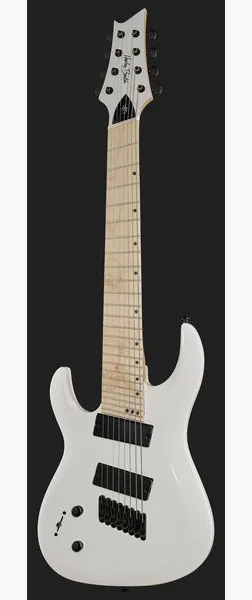 Harley Benton R-458MN LH WH MultiScale, yksityiskohta 2