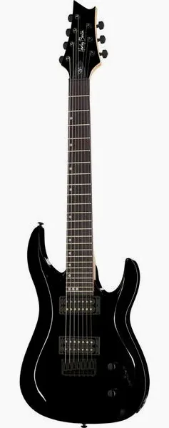 Harley Benton R-457 BK Progressiv Series edestä