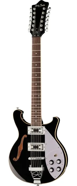 Harley Benton RB-612BK Classic Series edestä