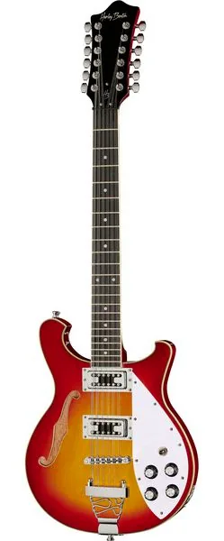 Harley Benton RB-612CS Classic Series edestä