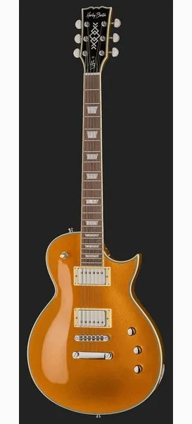 Harley Benton SC-Custom III Gold Top, yksityiskohta 2