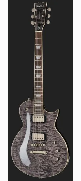 Harley Benton SC-Custom III Quilt Midnight, yksityiskohta 2