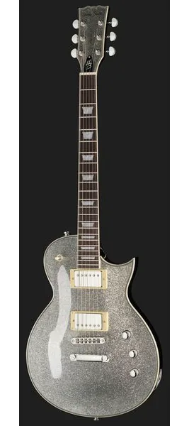 Harley Benton SC-Custom III Silver Sparkle, yksityiskohta 2