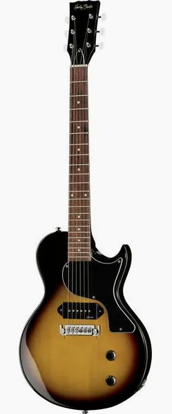 Harley Benton SC-Junior Vintage Sunburst edestä