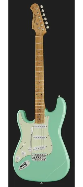 Harley Benton ST-62CC MN LH Seafoam Green, yksityiskohta 2