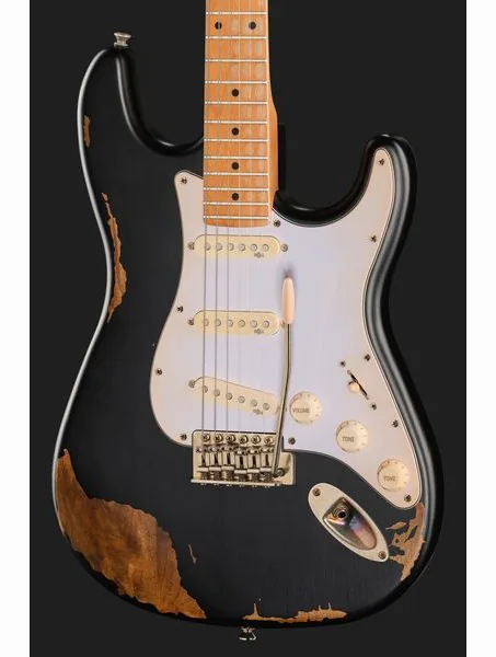 Harley Benton ST-62HA MN BK, yksityiskohta 4