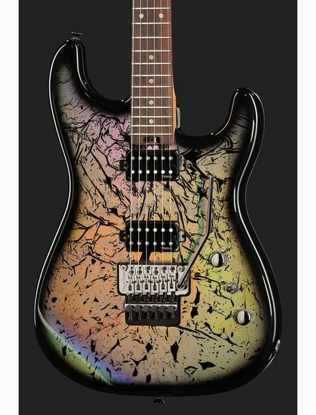Harley Benton ST-80FR HH Holographic, yksityiskohta 4