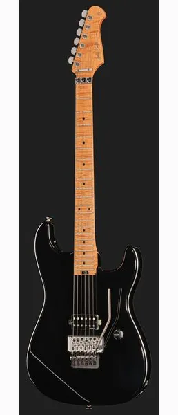Harley Benton ST-80FR MN Black, yksityiskohta 2