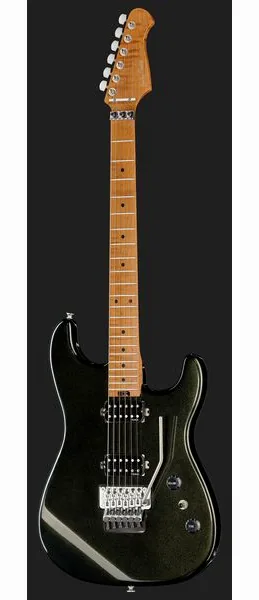 Harley Benton ST-80FR MN HH Lime Sparkle, yksityiskohta 2