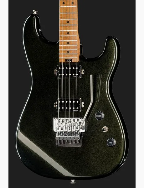 Harley Benton ST-80FR MN HH Lime Sparkle, yksityiskohta 4
