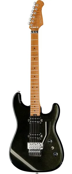 Harley Benton ST-80FR MN HH Lime Sparkle edestä