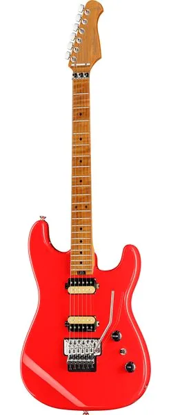 Harley Benton ST-80FR MN HH Radiant Red edestä