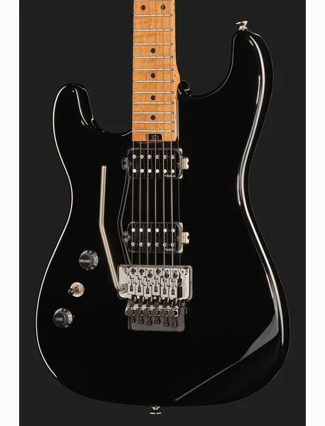 Harley Benton ST-80FR MN LH HH Black, yksityiskohta 4