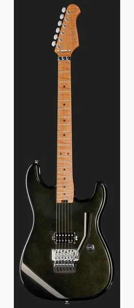 Harley Benton ST-80FR MN Lime Sparkle, yksityiskohta 2