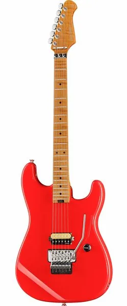 Harley Benton ST-80FR MN Radiant Red edestä