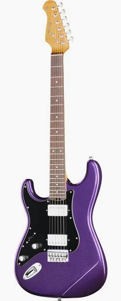 Harley Benton ST-Modern Plus HH LH PM edestä