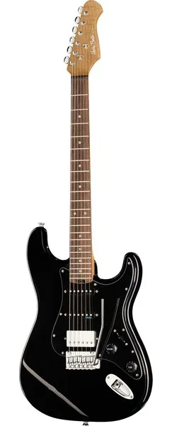 Harley Benton ST-Modern Plus HSS BK edestä
