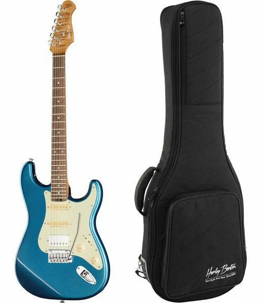 Harley Benton ST-Modern Plus HSS LPB w/Safe edestä